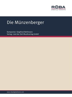 cover image of Die Münzenberger